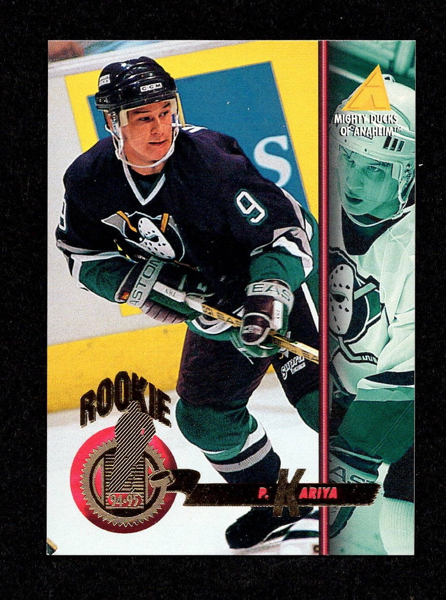 Paul Kariya 1994 Pinnacle Rookie Card #265 – Mighty Ducks Of Anaheim