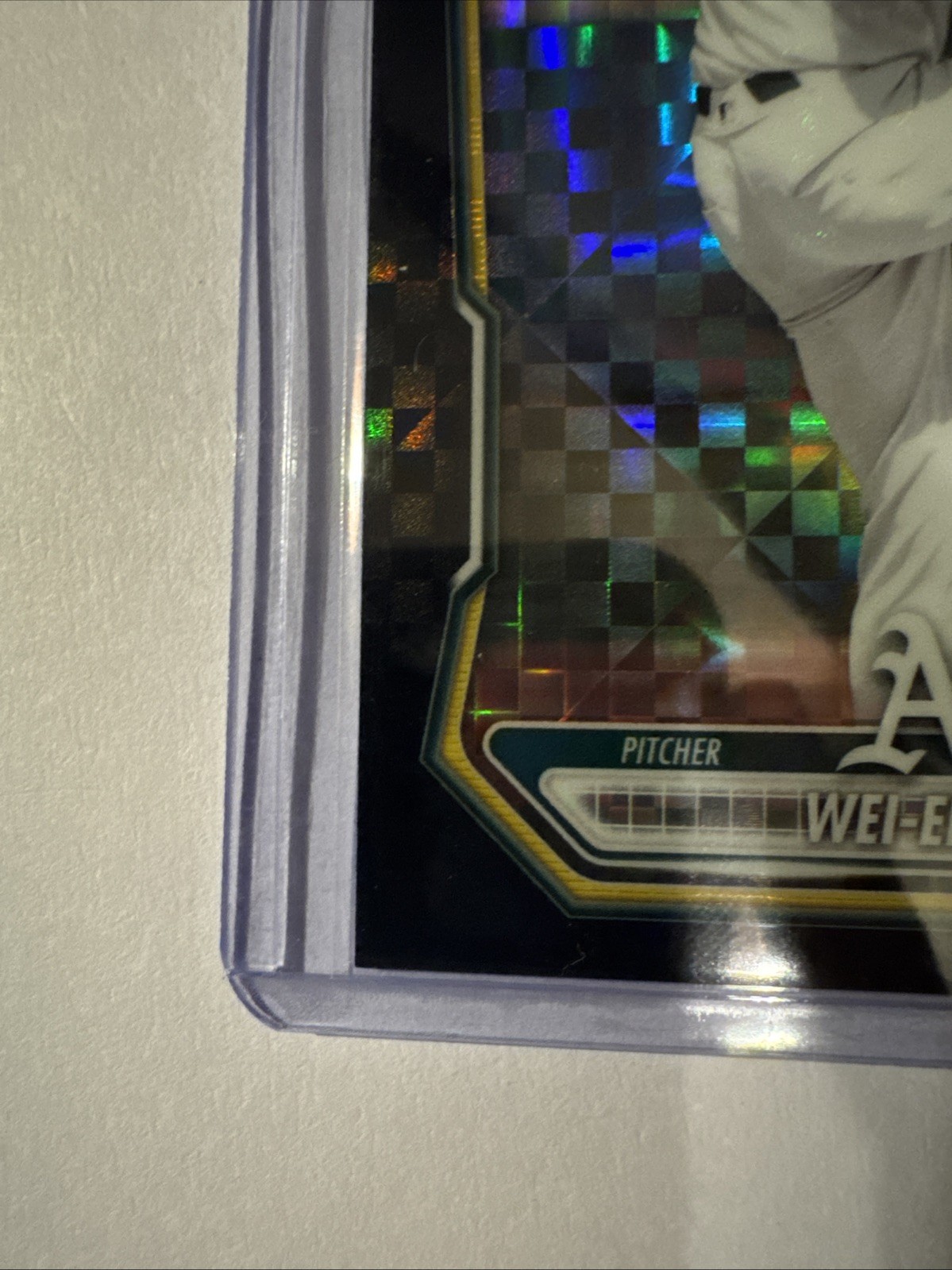 2026 Bowman Wei-En Lin 1st /10 Black X-Fractor Geometric Athletics BCP-125
