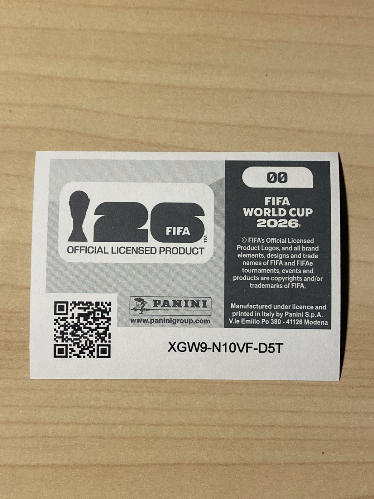 2026 Panini FIFA World Cup Sticker Foil #00 Kicking Soccer Ball