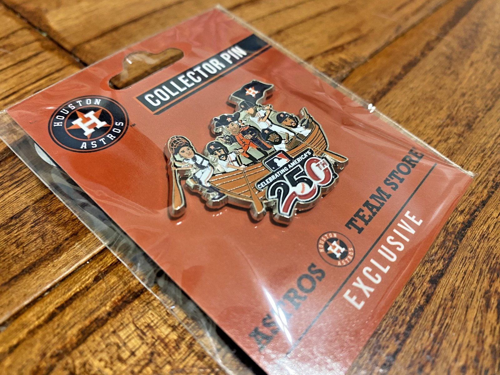 Houston Astros USA America’s 250th Altuve Yordan Cross Delaware Lapel Pin RARE