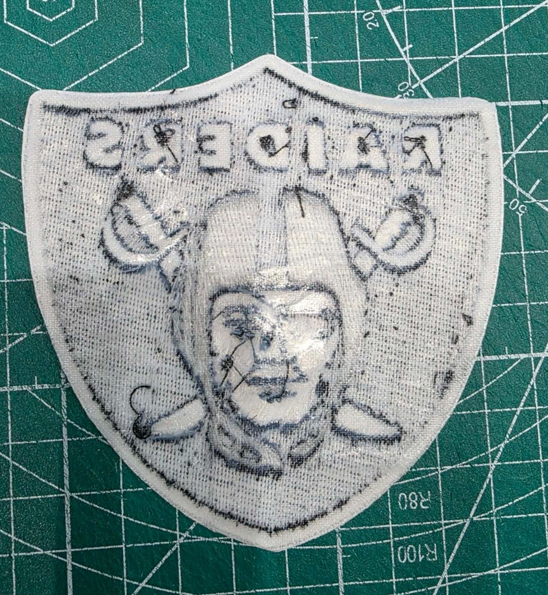 Las Vegas Raiders 3″ Iron Sew On Embroidered Patch Football Logo NFL shoulder