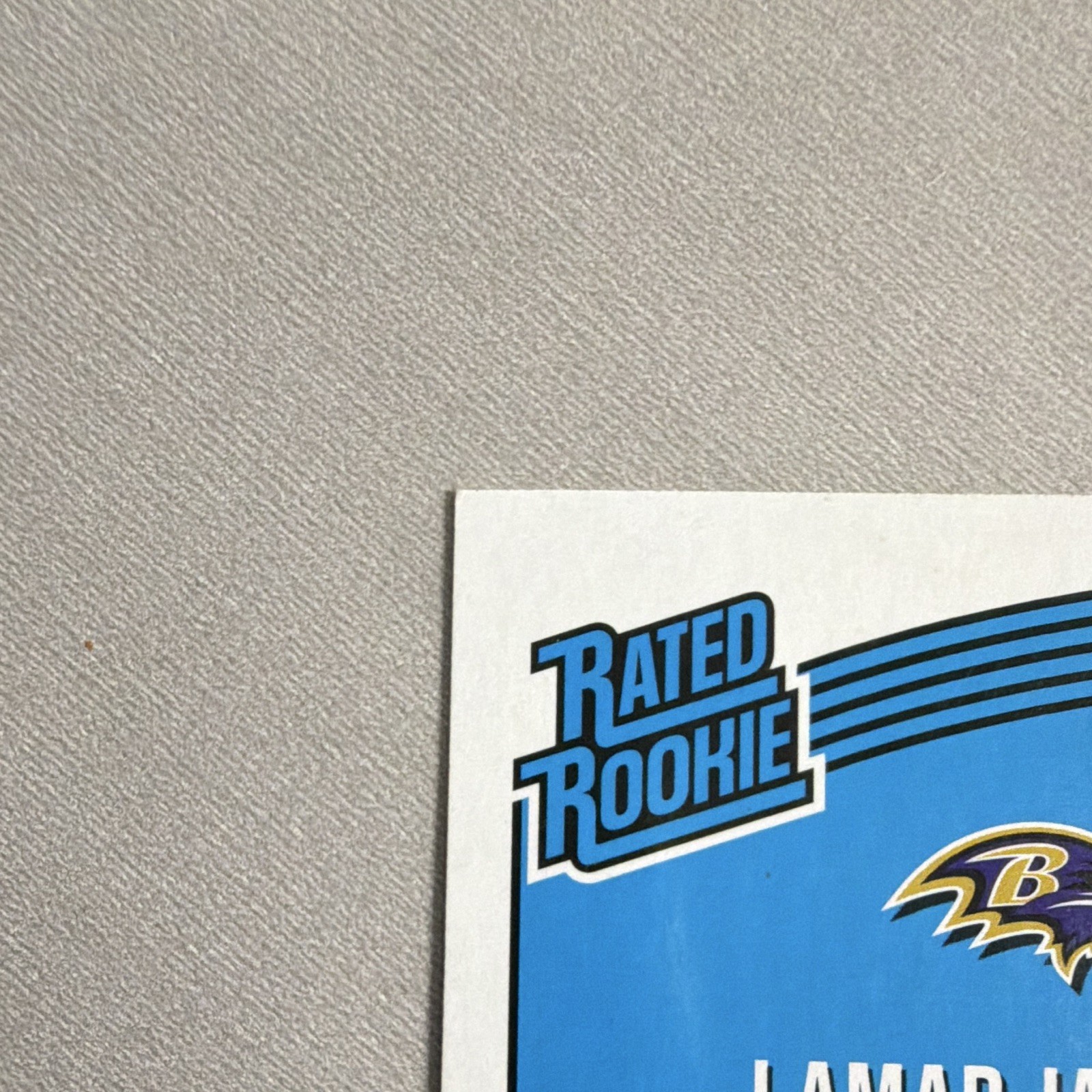 Panini 2018 Donruss Rated Rookie Lamar Jackson RC Baltimore Ravens #317