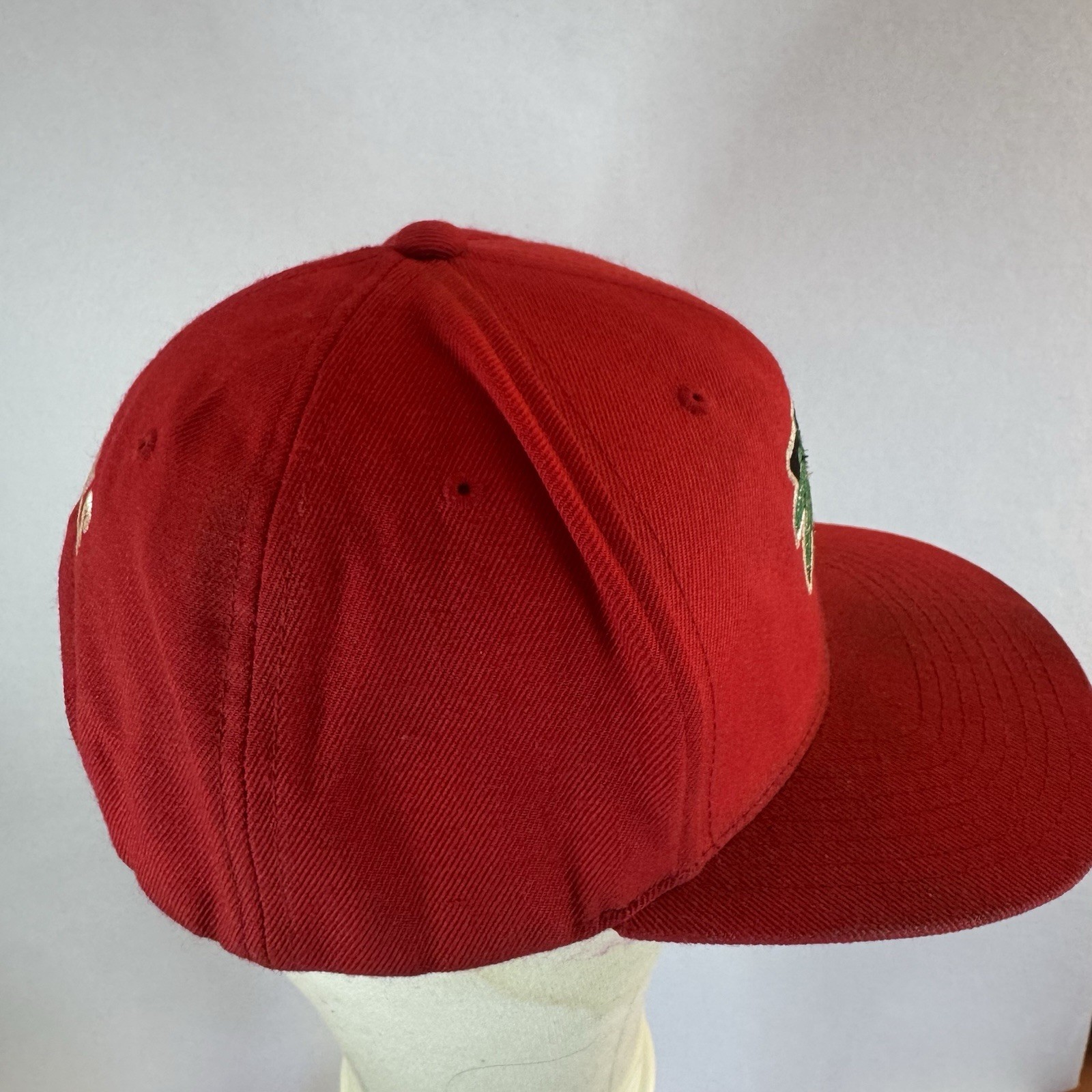 Rare Chicago Blackhawks SnapBack Skull And Leaf “Blocks” The Classics Yupoong