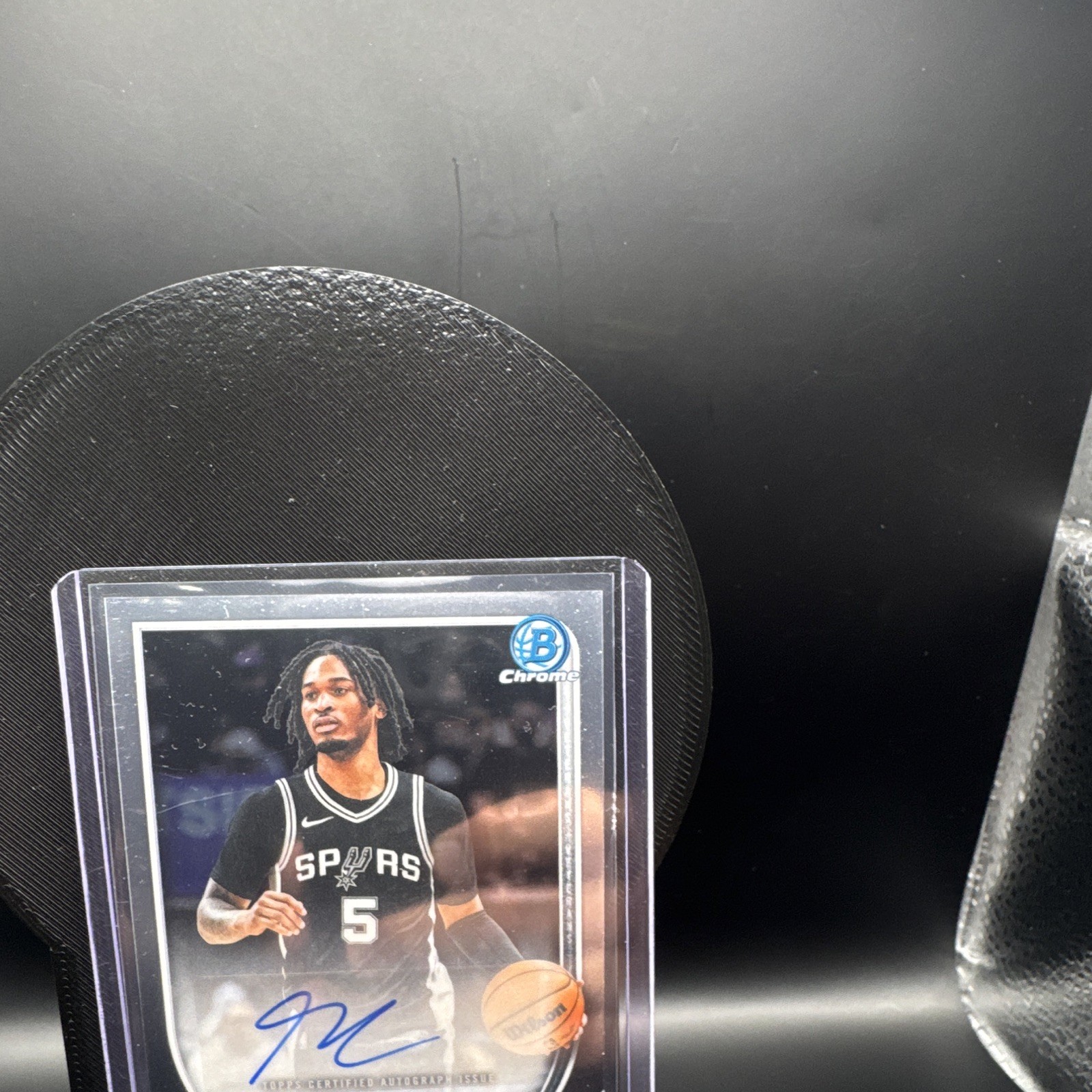 Topps 2025-26 Bowman Chrome Autographs Stephon Castle Spurs BCA-SC Auto