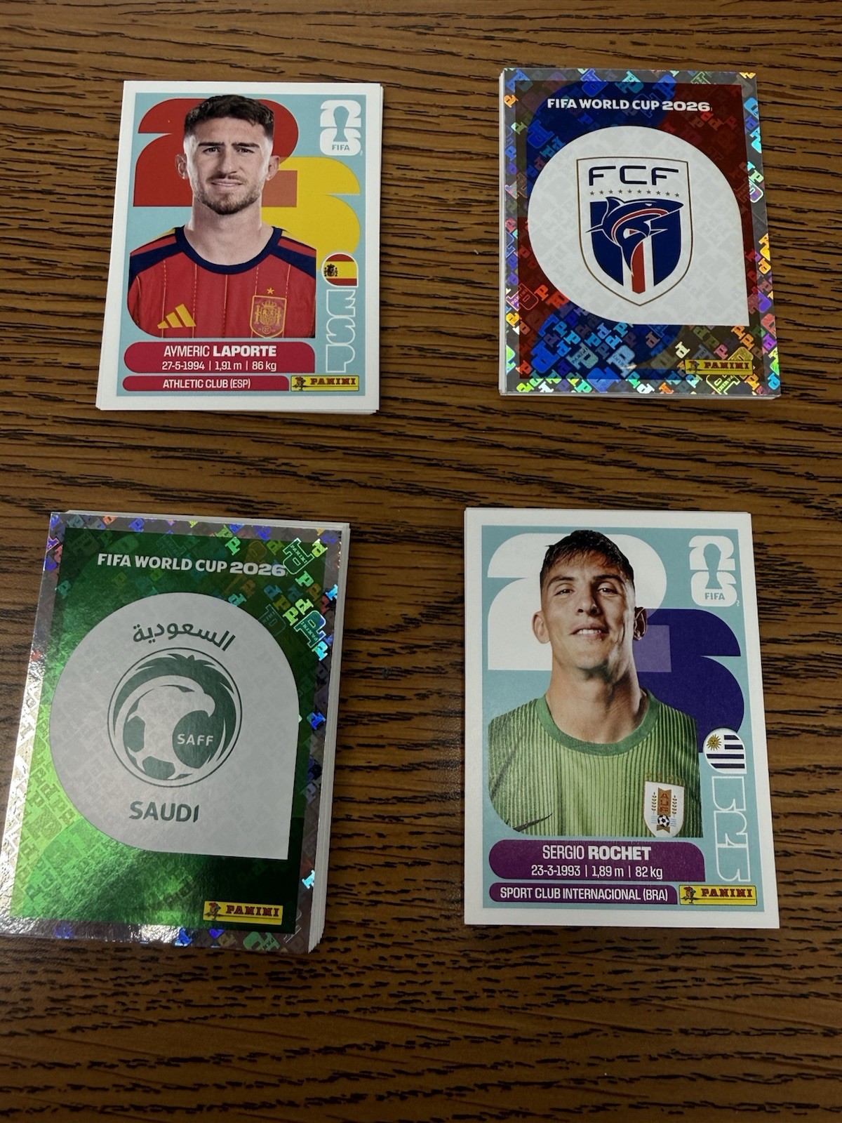 YouPick – 2026 FIFA World Cup Panini Stickers Group E – H