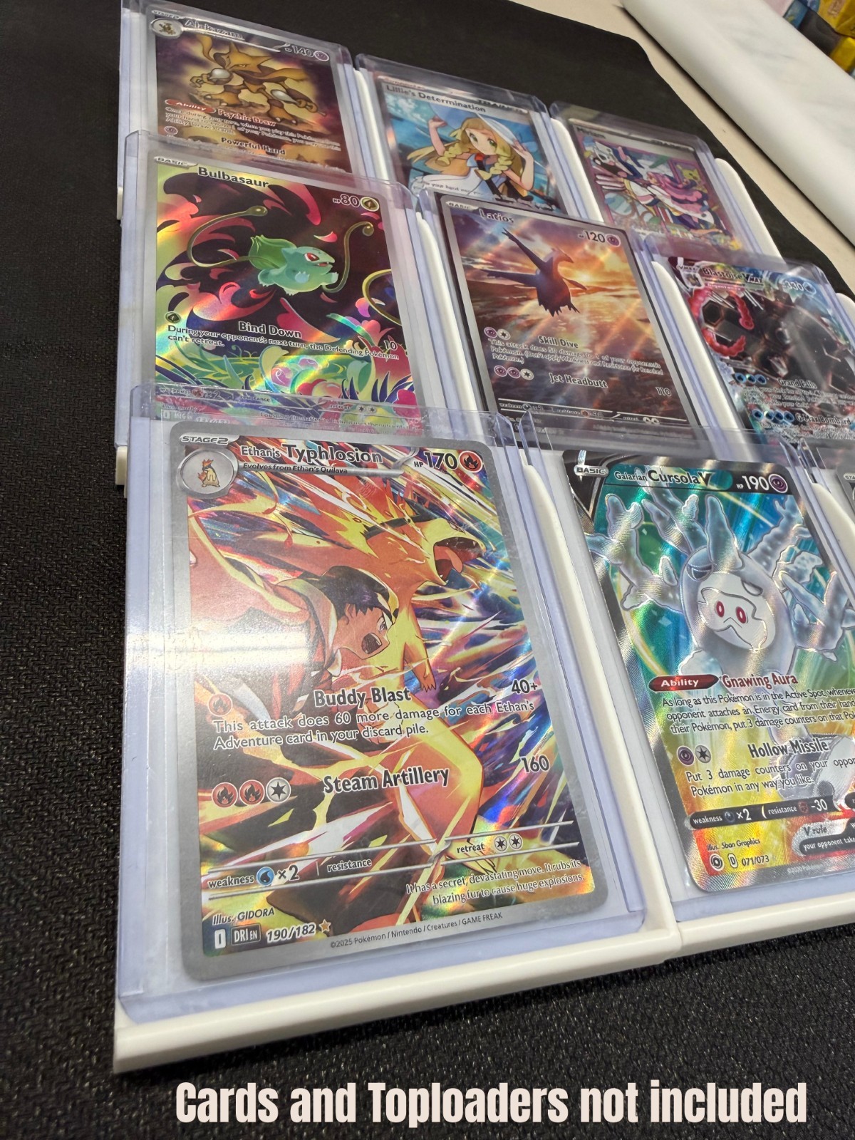[40-pack] Card Risers Top Loader for Sports Trading Card Games TCG – Stackable