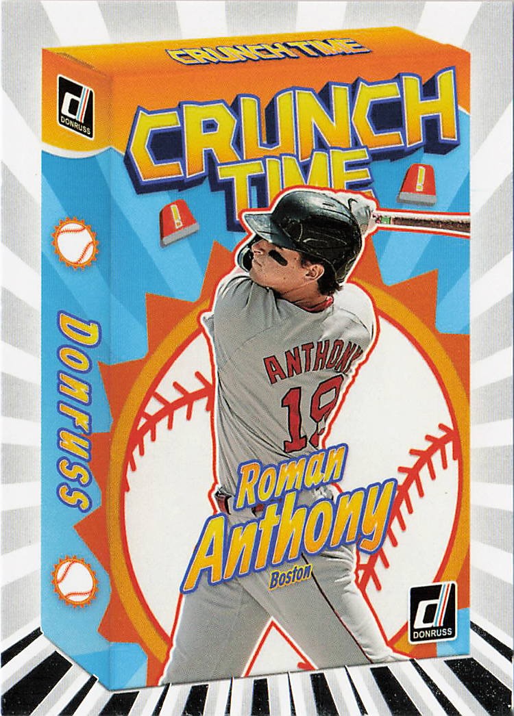 2026 Donruss Baseball Inserts “Crunch Time” You Pick Cards #1-20