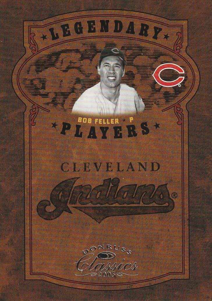 2005 Donruss Classics Legendary Players #LP-4 Bob Feller/800