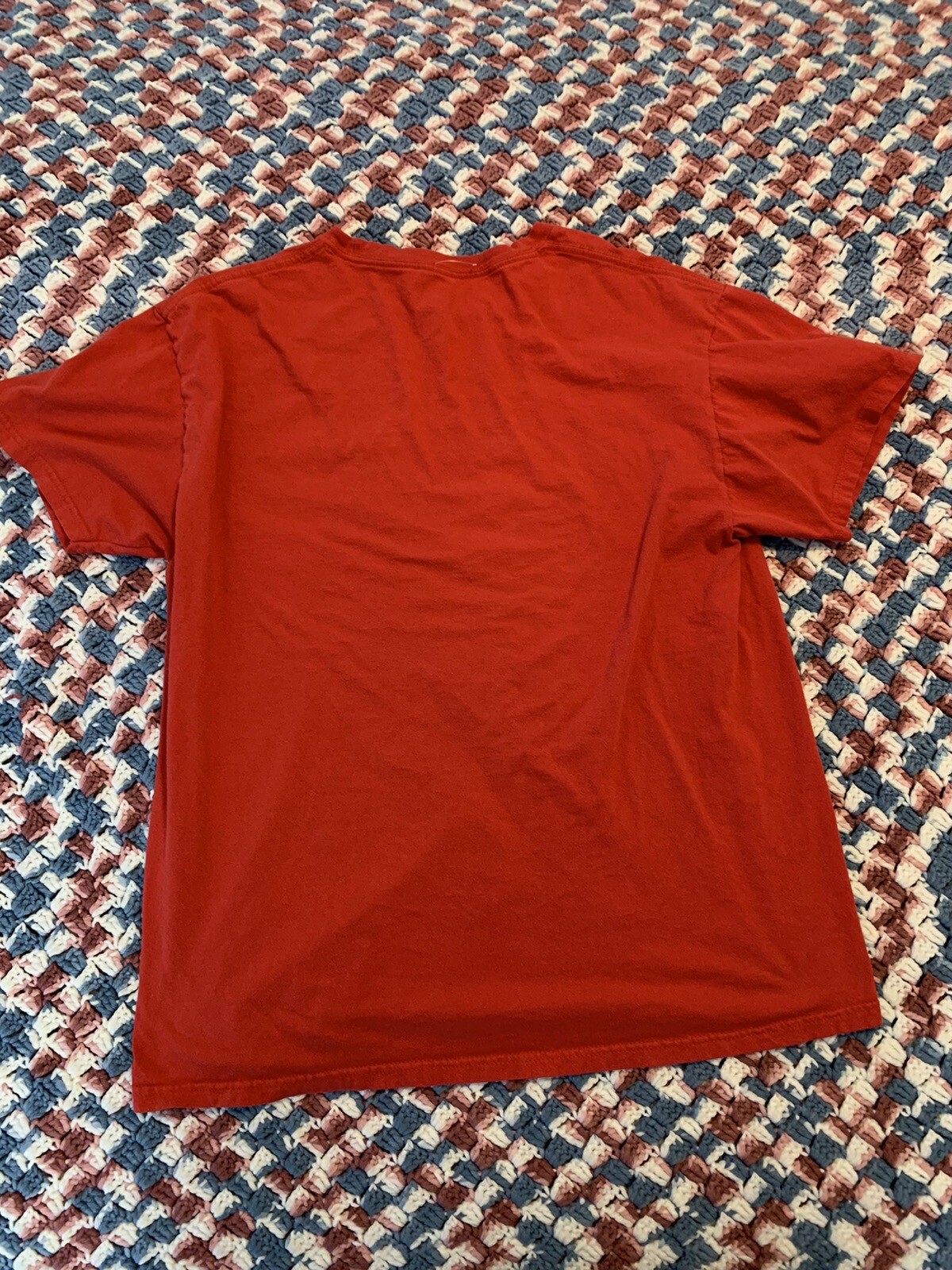 Nebraska Cornhuskers Tee Shirt Men’s Size Large Red Short Sleeve