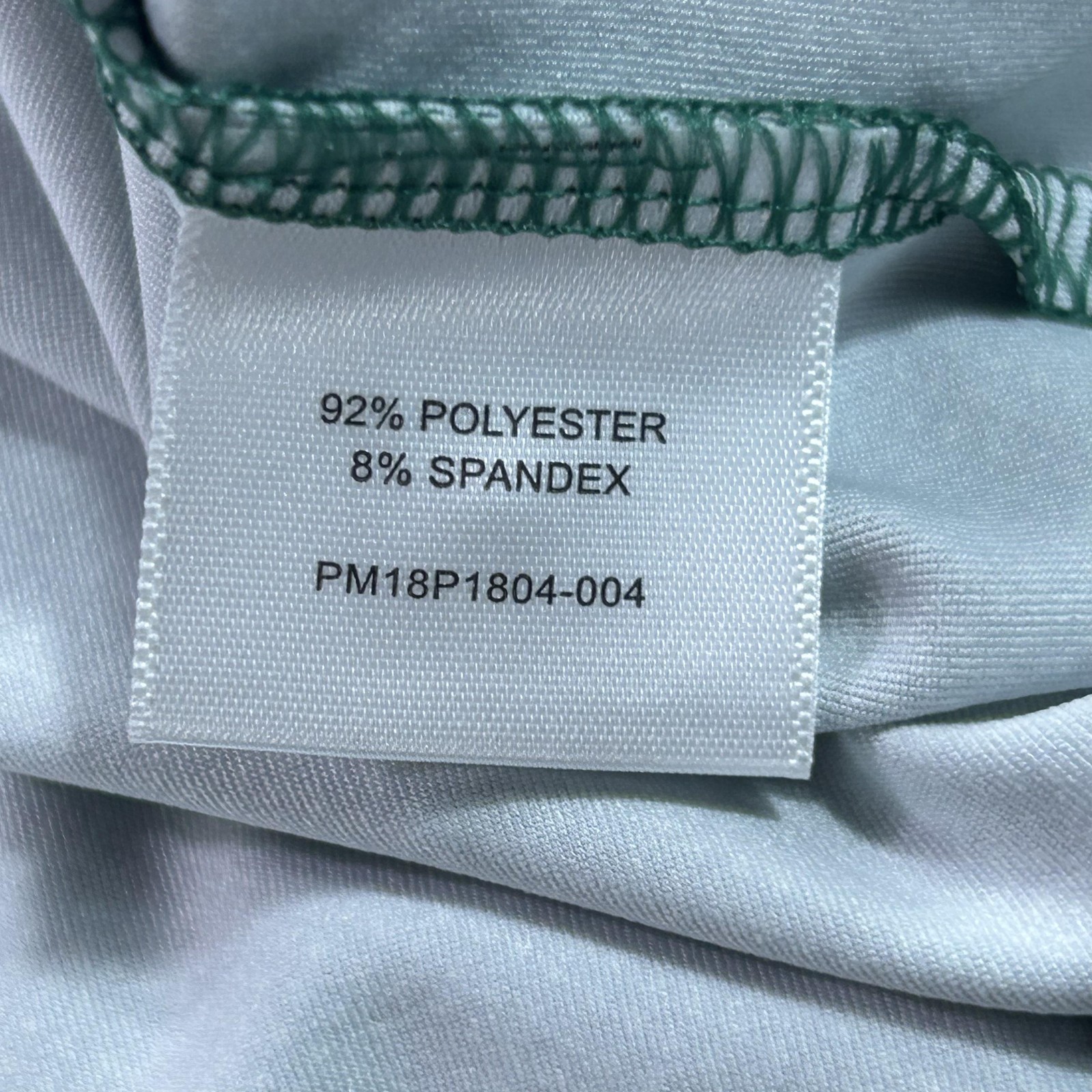 Masters Golf Polo Shirt Mens XL Green Peter Millar Performance Stretch