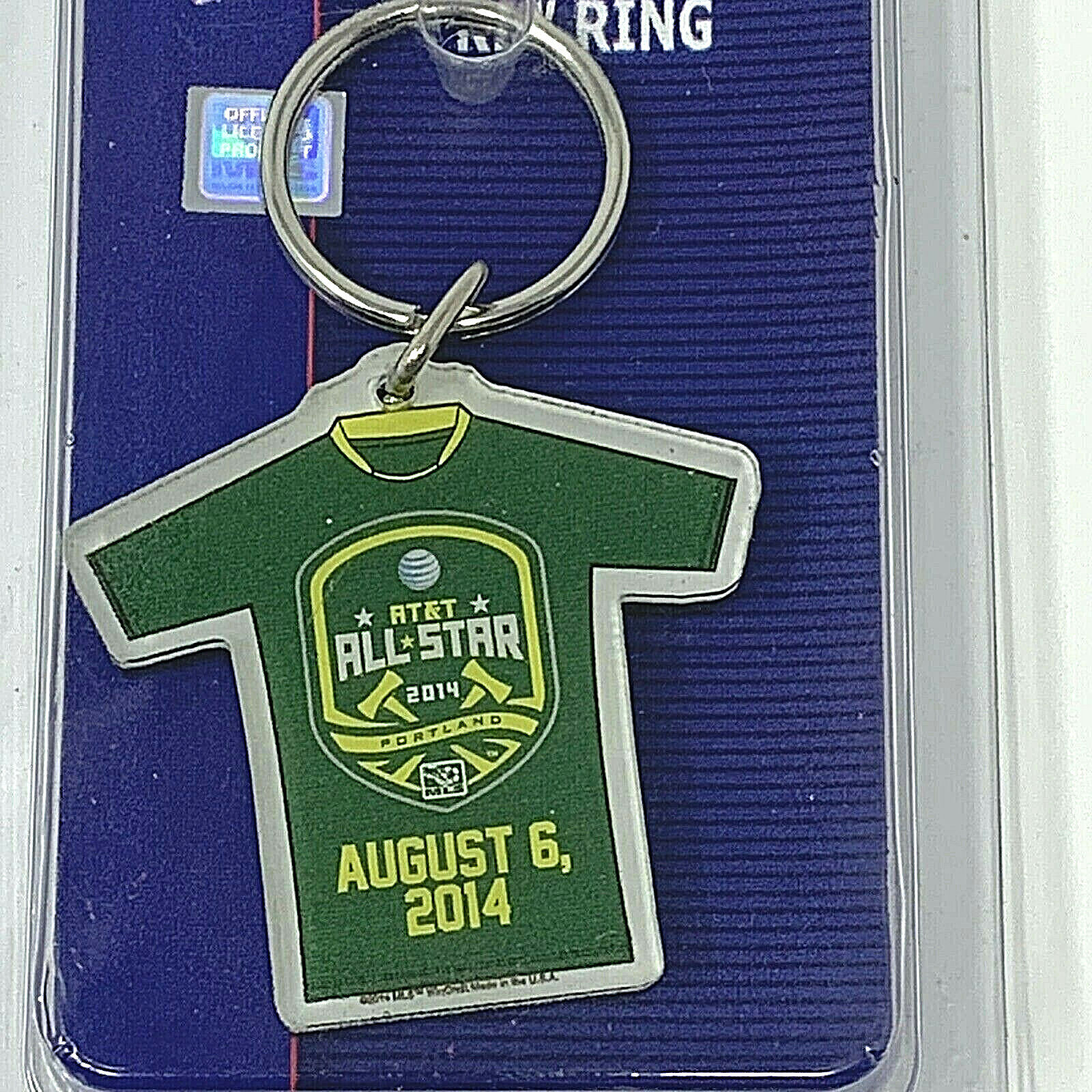 MLS Portland Timbers Soccer Football Keychain All-Star Event 2014 New in Package