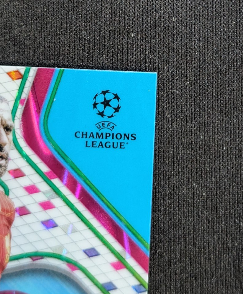 Mohamed Salah Pink Raywave #150 2024 Topps Finest UEFA Liverpool Egypt /250