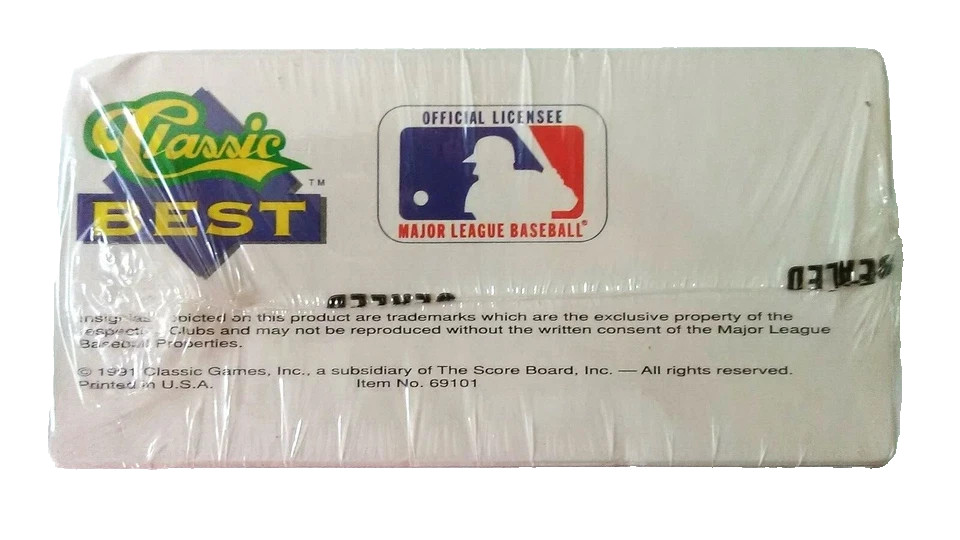 1991 Classic Best The Minors In A Major League Factory Sealed Box 36 Packs MLB