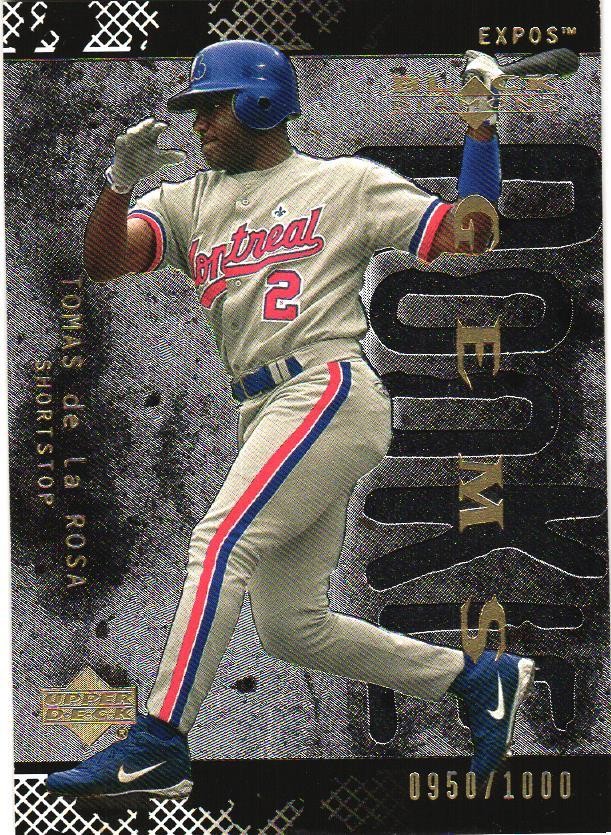 2000 Upper Deck Black Diamond Rookie Edition #118 Tomas De La Rosa #/1000