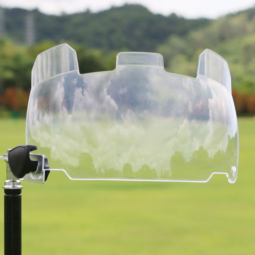 Universal American Football Helmet Visor Rainbow Chrome Eye Shield Visor & Clips