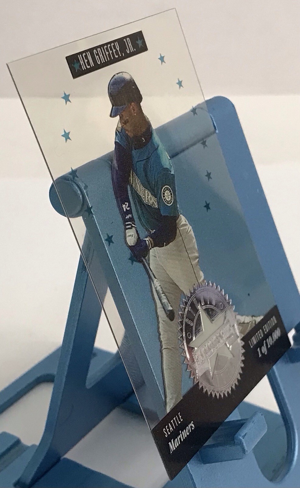 1994 Studio Silver Series Stars #4 Ken Griffey Jr Seattle Mariners HOF /10000