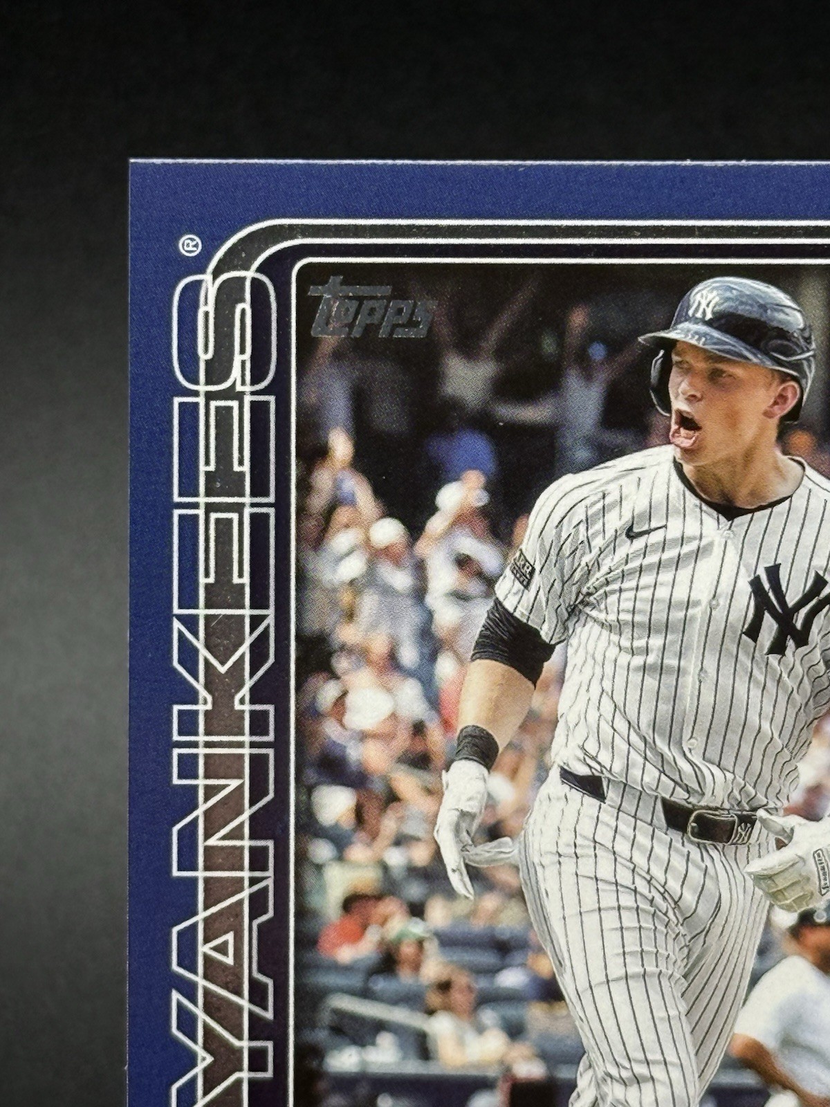 2025 Topps Series One Ben Rice Rookie Yankees Team Color Border Variation SSP