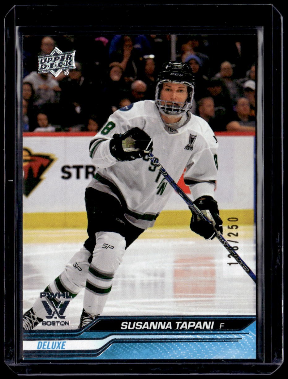 Susanna Tapani 2024 Upper Deck UD PWHL 1st Edition Deluxe /250
