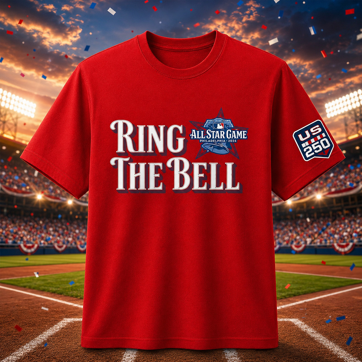 Ring The Bell Baseball 2026 All-Star Game Fan T-Shirt All Size