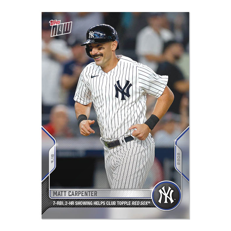 2022 Topps NOW #545 Matt Carpenter 7-RBI 2 HR Game – Free Shipping Always!
