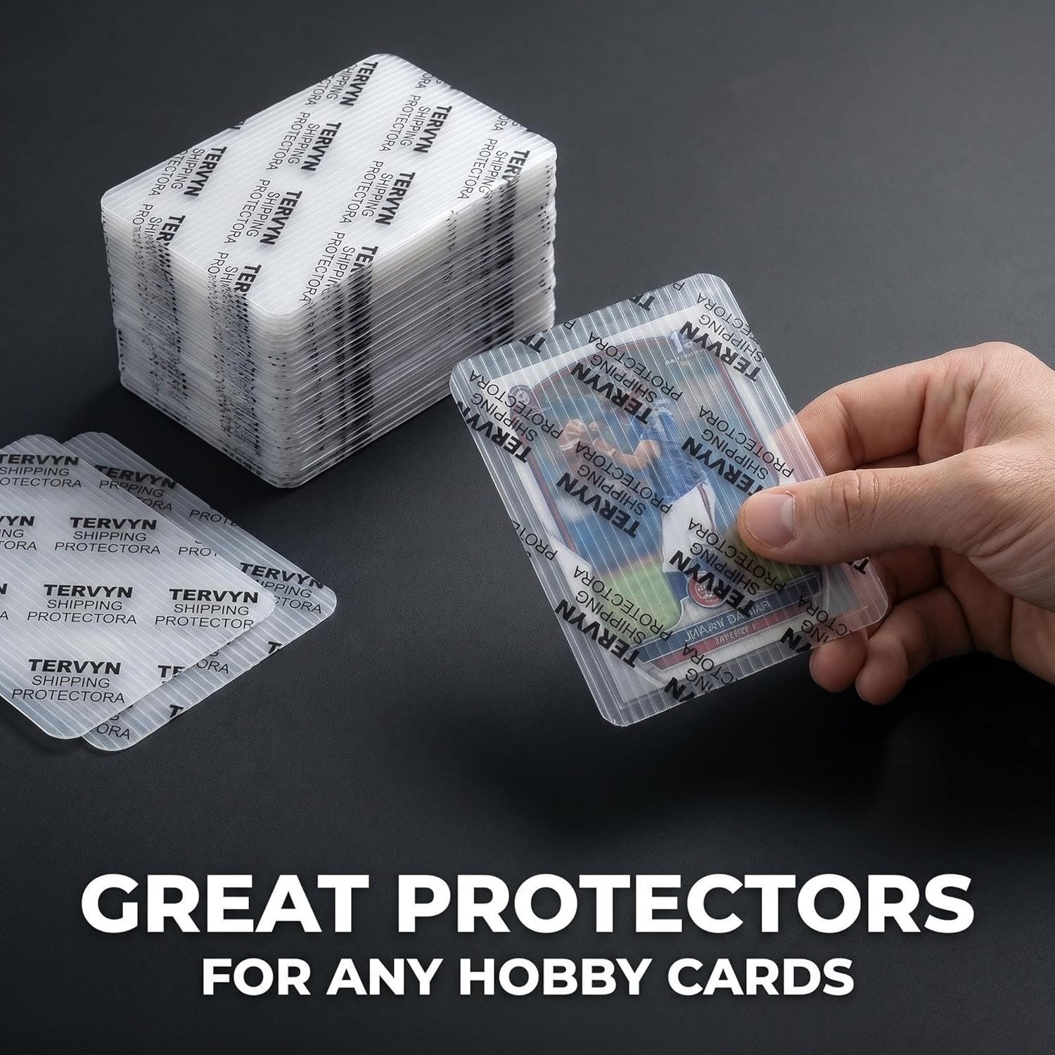 Shipping Protectors 110-Pack Trading Card Protector Shipping – 3.5 X 4.5 Inch