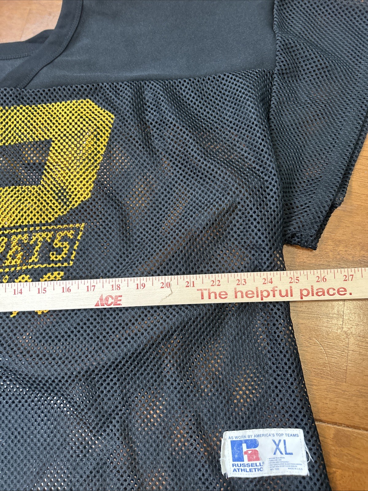 Vintage Russel Athletic Purdue University Band Jersey Size XL 1998 Mesh Y2K
