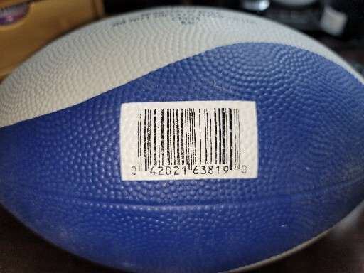 Vintage NFL Dallas Cowboys Hutch Rubber Football Tip to Tip 10.5 inch Greatshape