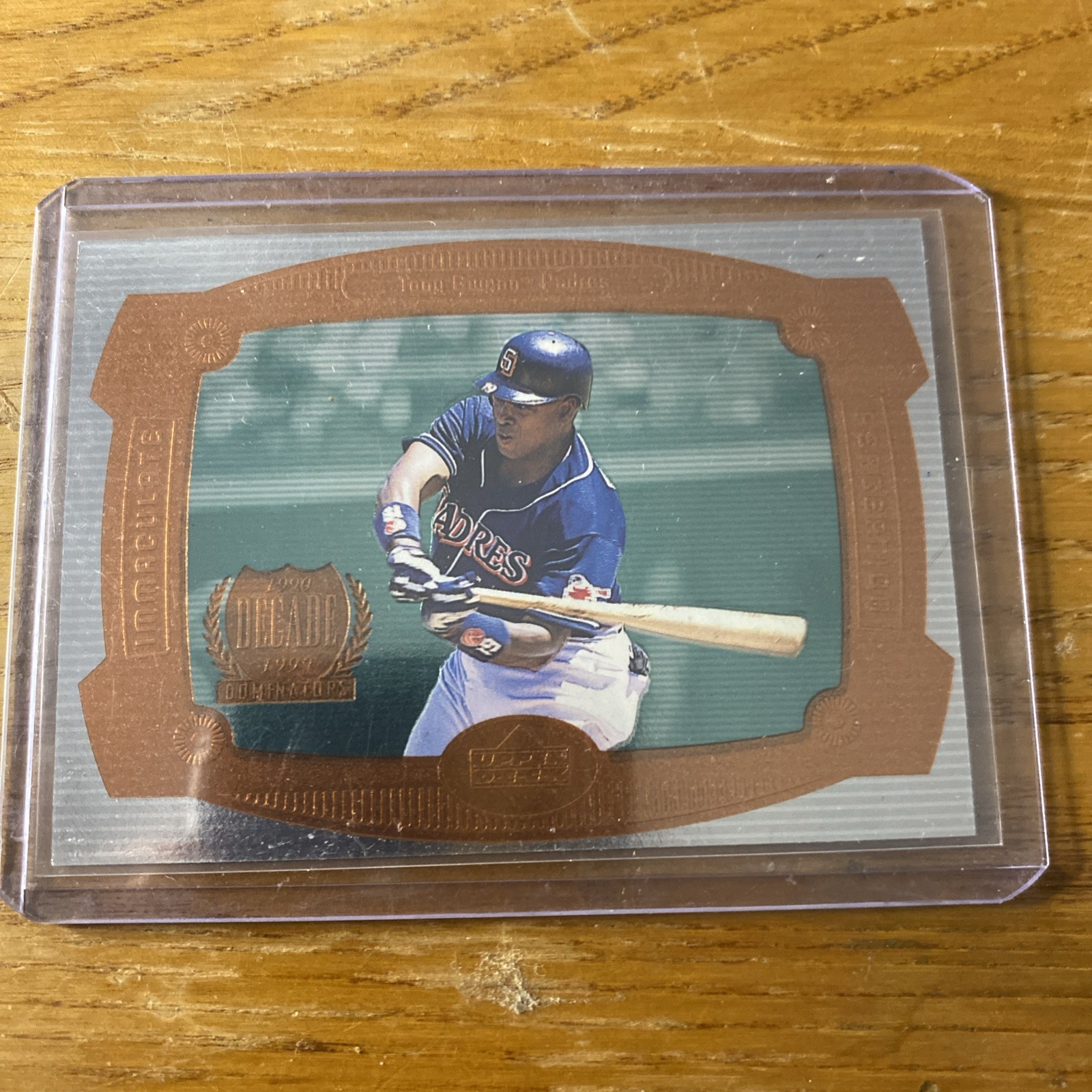 1999 Upper Deck – Immaculate Perception Tony Gwynn #I10 Double /1000