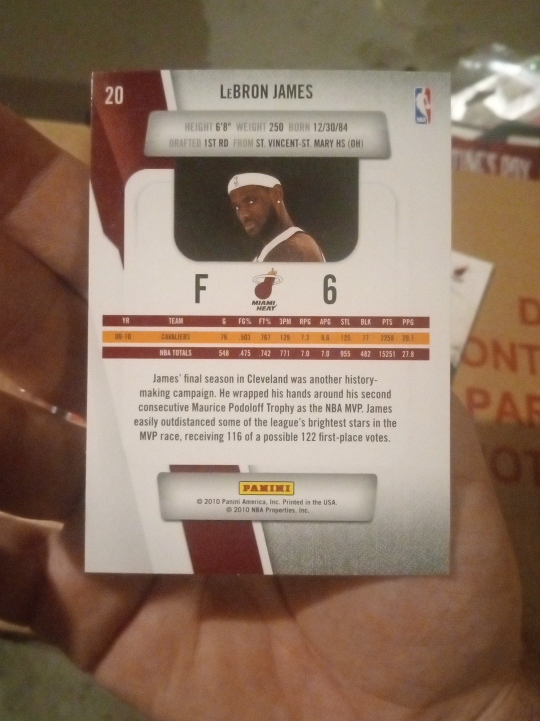 LeBron James Lot 2009-10 Bowman 48 #14 Cavaliers Toppps NM-M Upperdeck 09-10