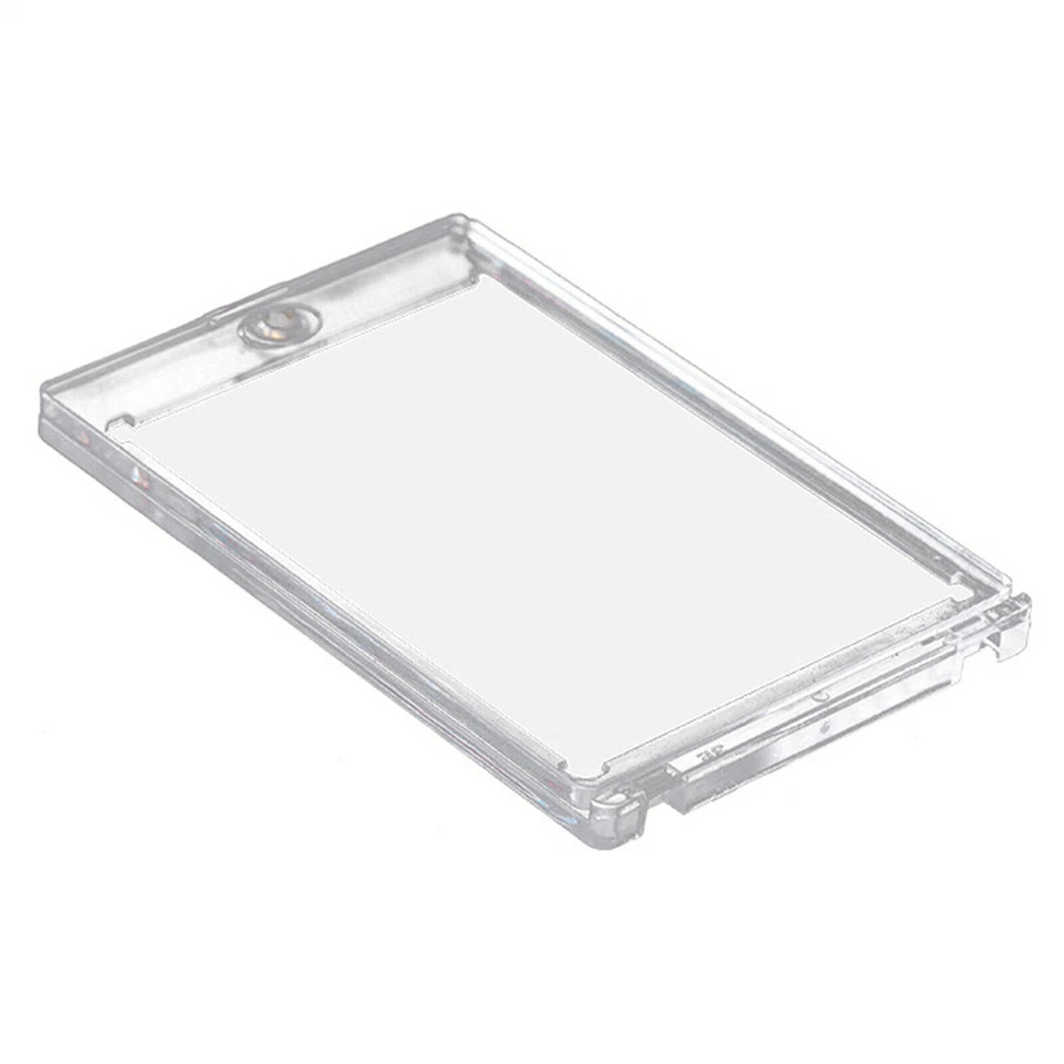 30 Pack Magnetic Trading Sports Card Holders 35pt One-Touch Hard UV Protection