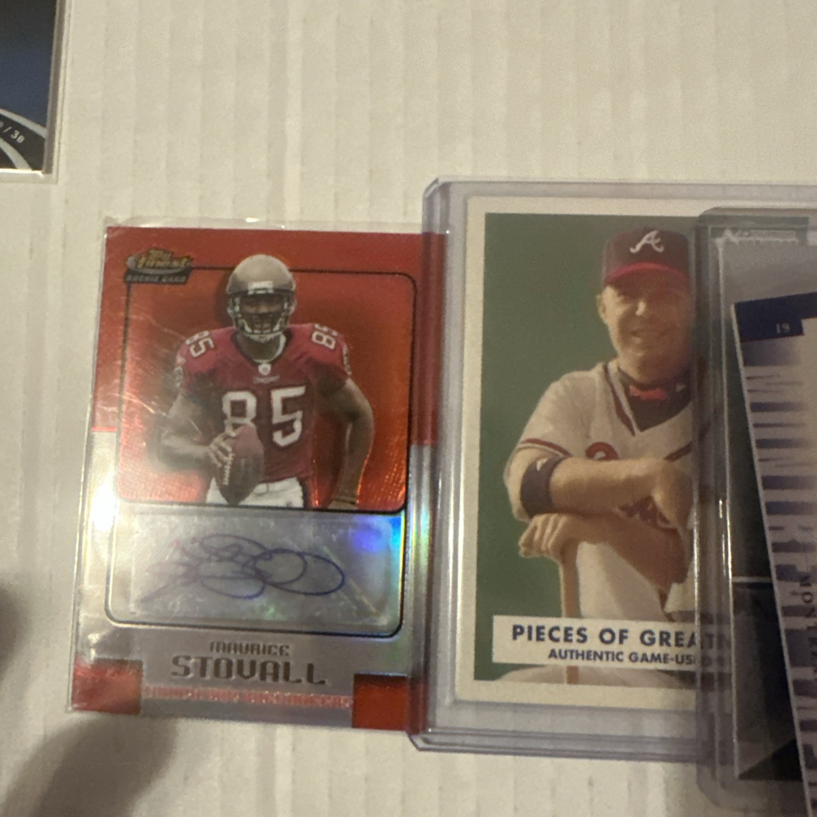 43 Card Lot Of Autographs And Jersey/Patch Card Memorabilia Lot. 3 Sports