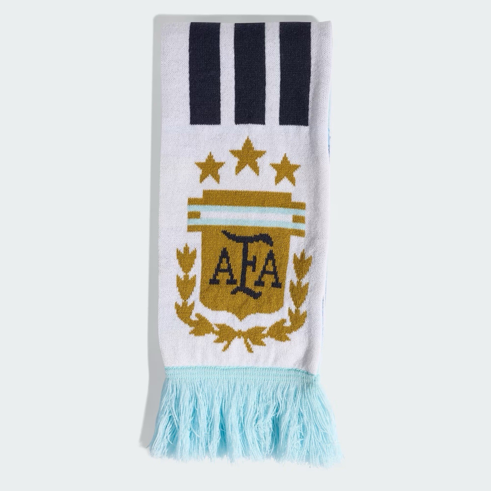 Adidas Argentina 26 Scarf Soccer FIFA World Cup 2026 Icey Blue White