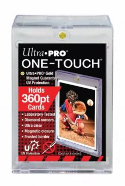 (5) Lot Ultra Pro One-Touch Thick Card 360pt Point Magnetic Card Holder