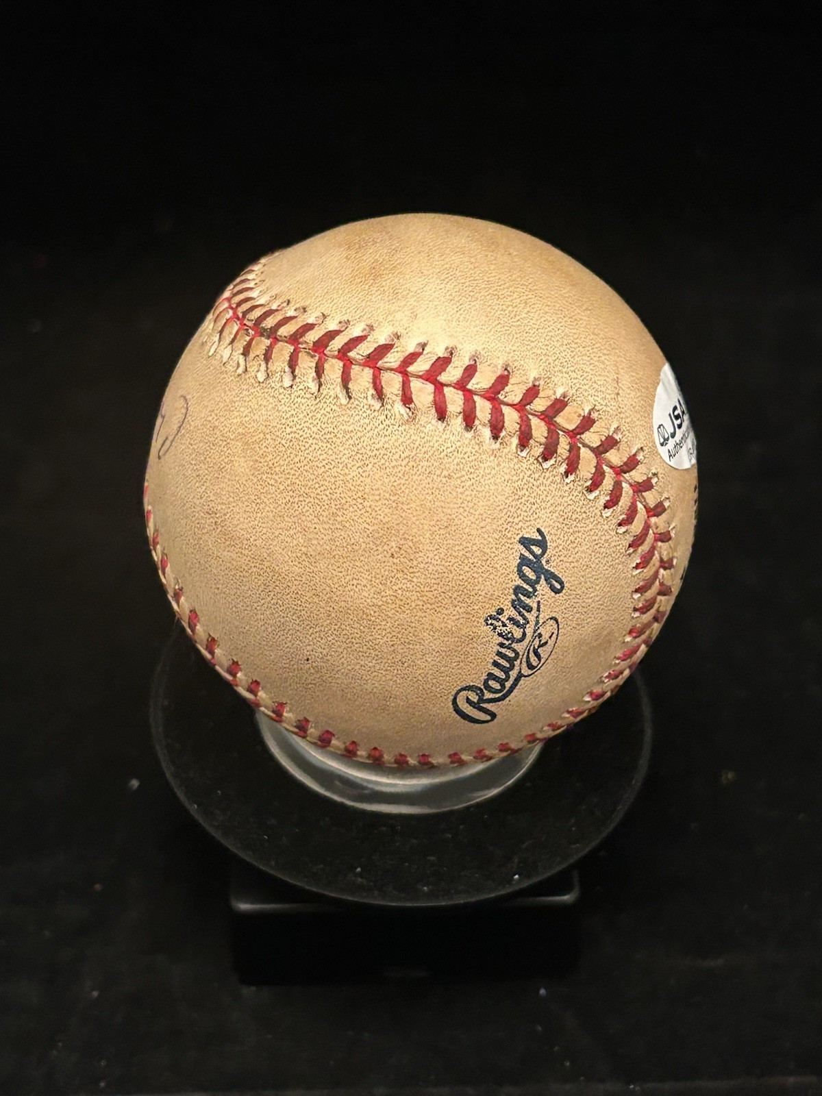 Carl Crawford Signed Autographed Game Used ROML Baseball RED SOX JSA COA