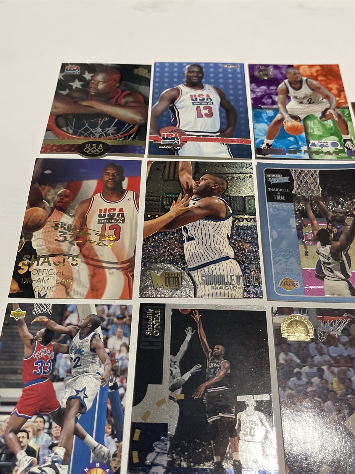 📈15 Card LOT📈 SHAQUILLE ONEAL $24.99/15 = $1.66 PER! INSERTS ROOKIE Lakers HOF