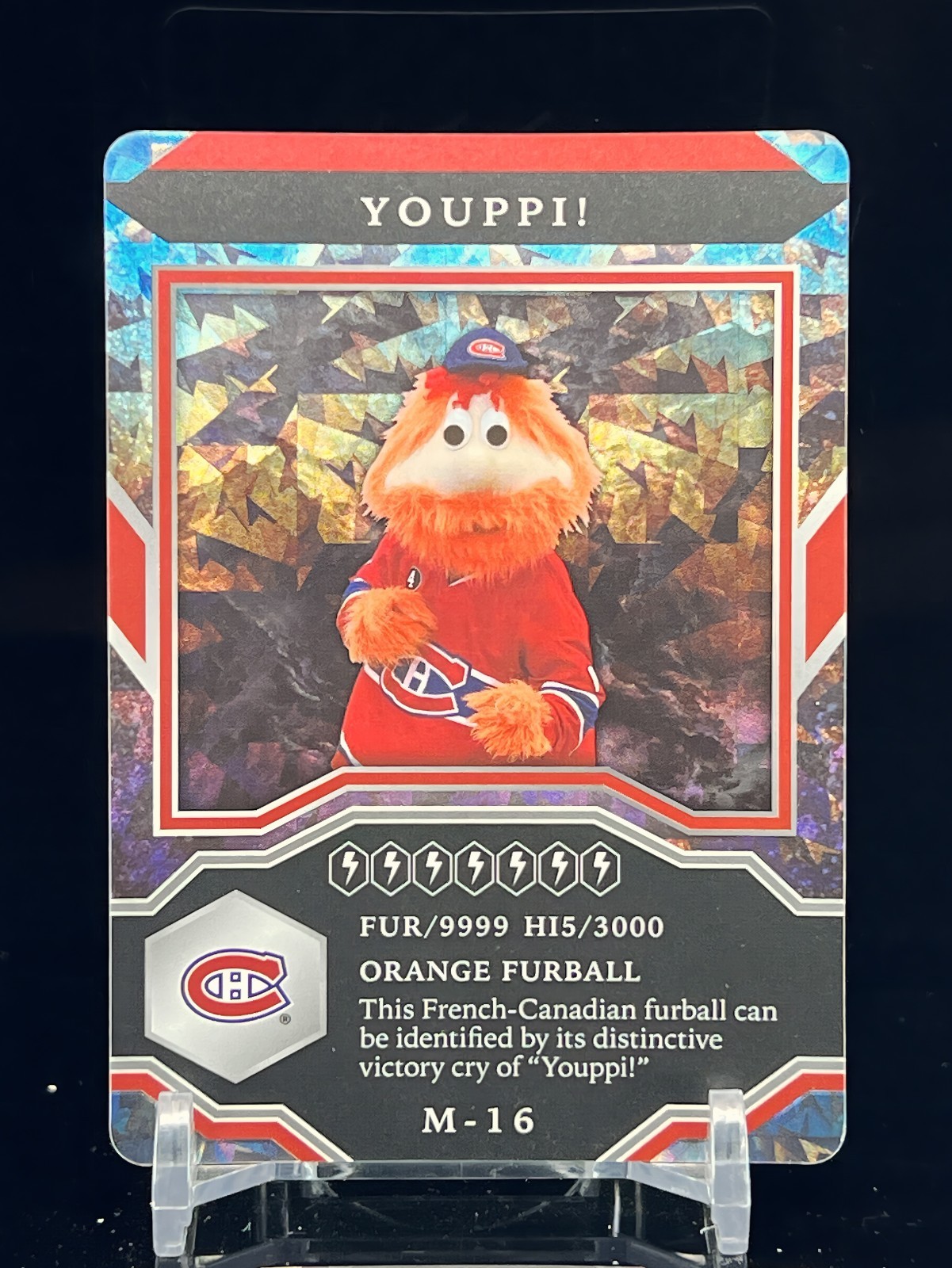 2021-22 Upper Deck MVP Sparkle NHL Mascots