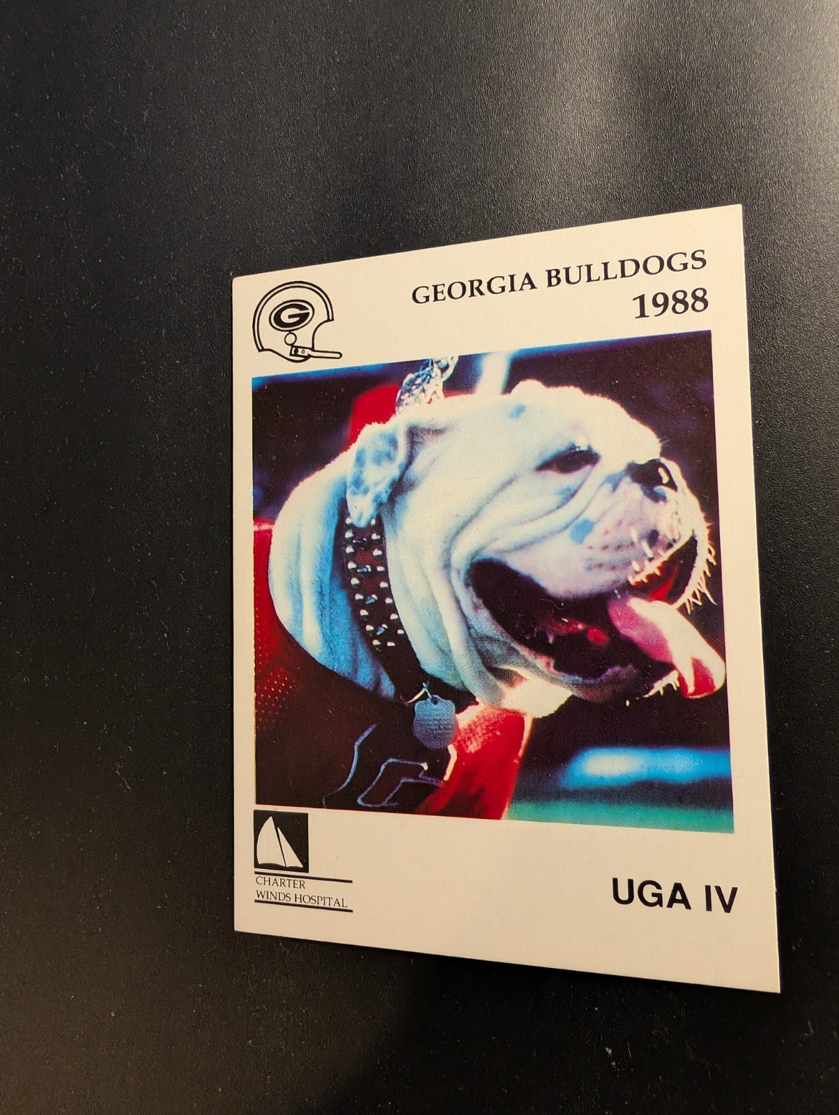 1988 McDag Georgia Bulldogs Uga IV #1 – Bulldog Mascot – Low Pop!