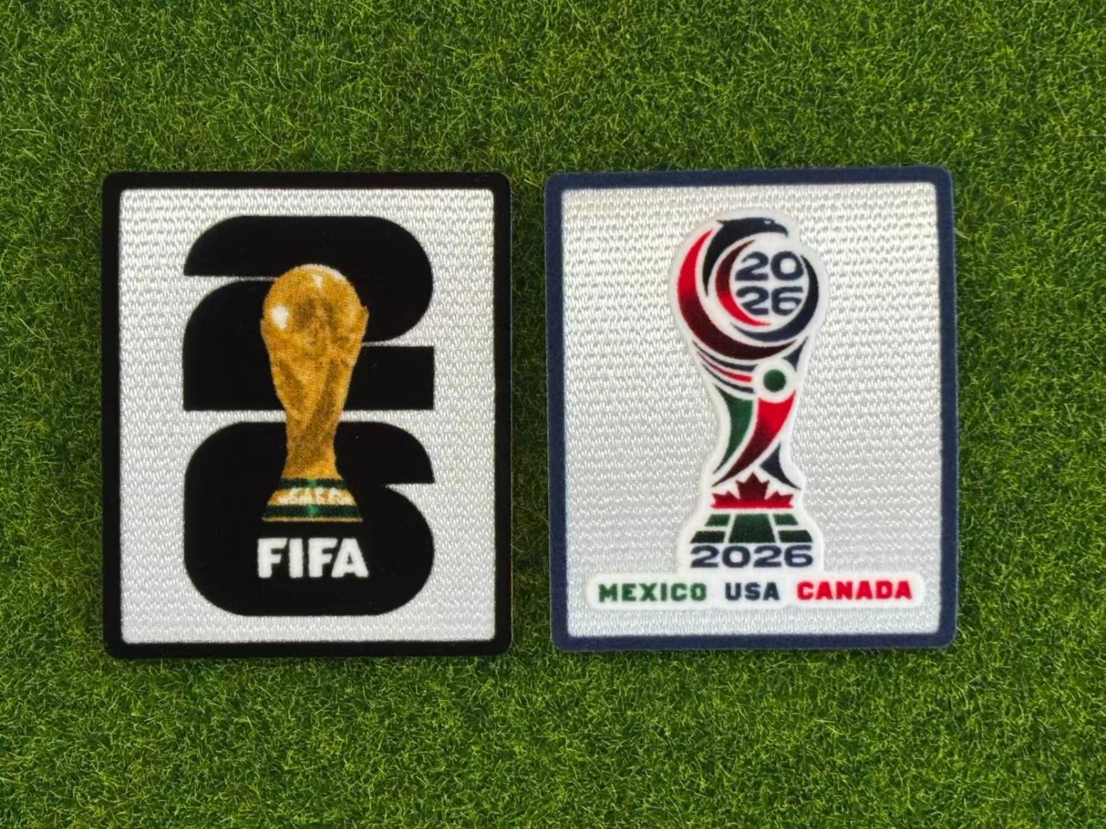 SET ‌2026 World Cup Flock Player Size Soccer Shirt Jersey Iron On Patch Badge