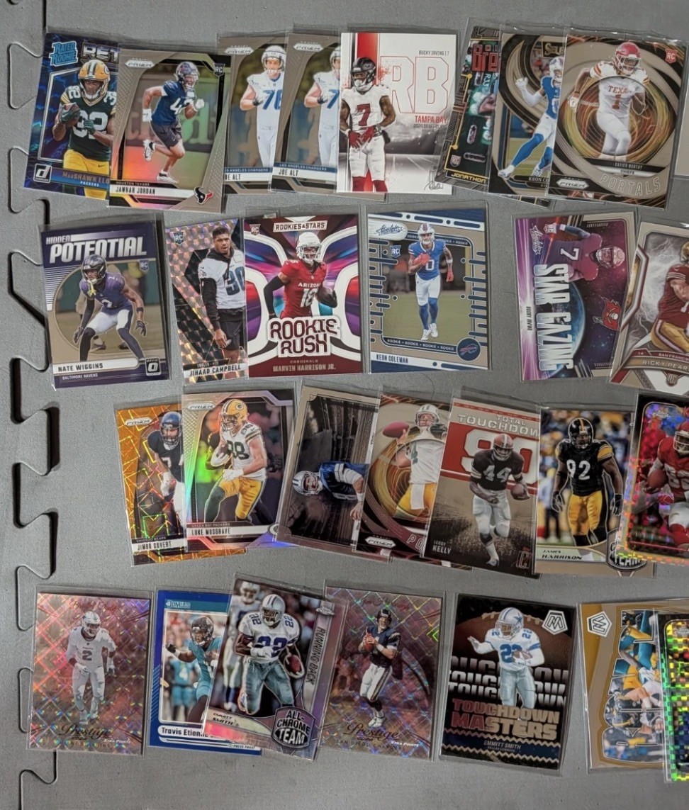 4O Color Inserts (20 Rookies) Football Lot 24-25 All Cards Including In Picture