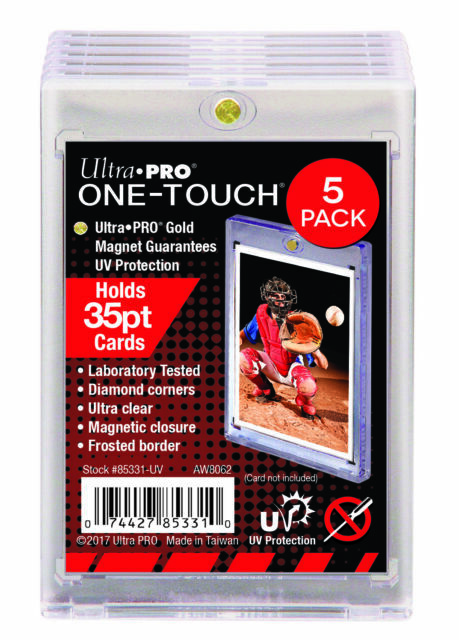 Ultra PRO ONE-TOUCH Magnetic Trading Card Holder – Pack of 5