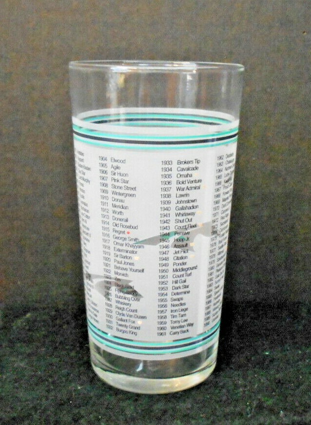 2011 KENTUCKY DERBY GLASS 137 OFFICAL MINT JULEP GLASS PRE-OWNED