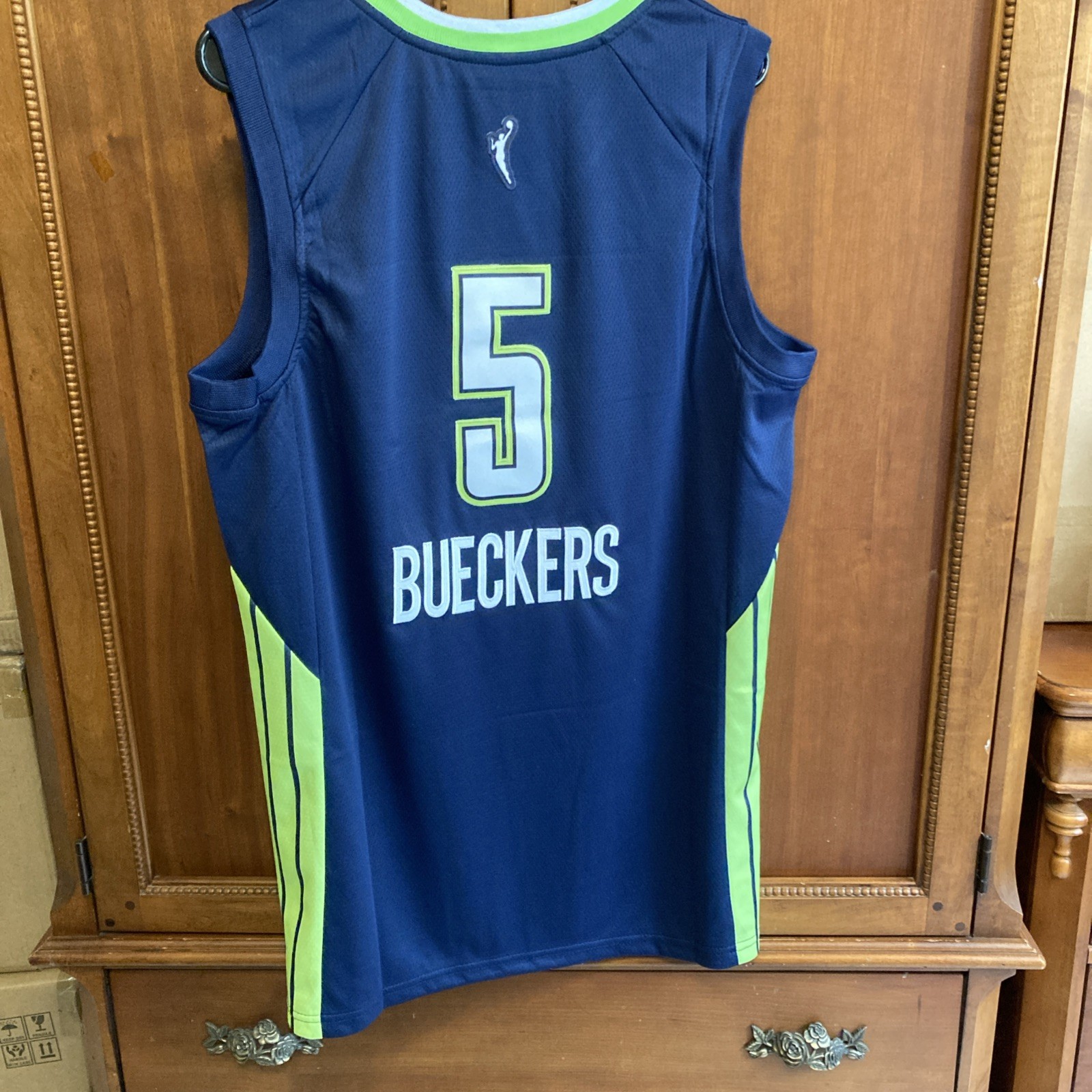 Paige Bueckers #5 Dallas Wings Stitched Blue Jersey Adult Unisex Extra Large XL
