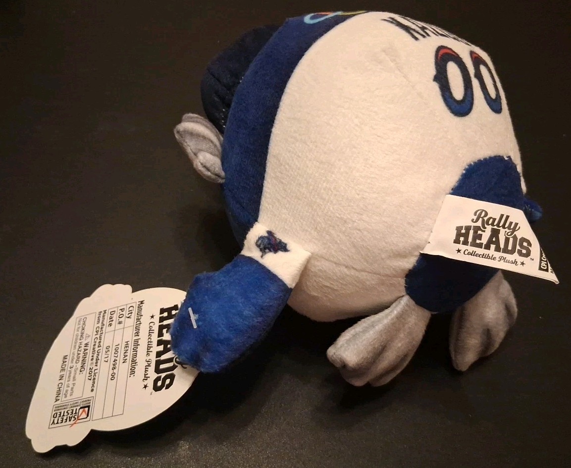 Pensacola Blue Wahoos 6.5″ Plush Kazoo #00 Mascot Rally Heads 2017 MLB Minors
