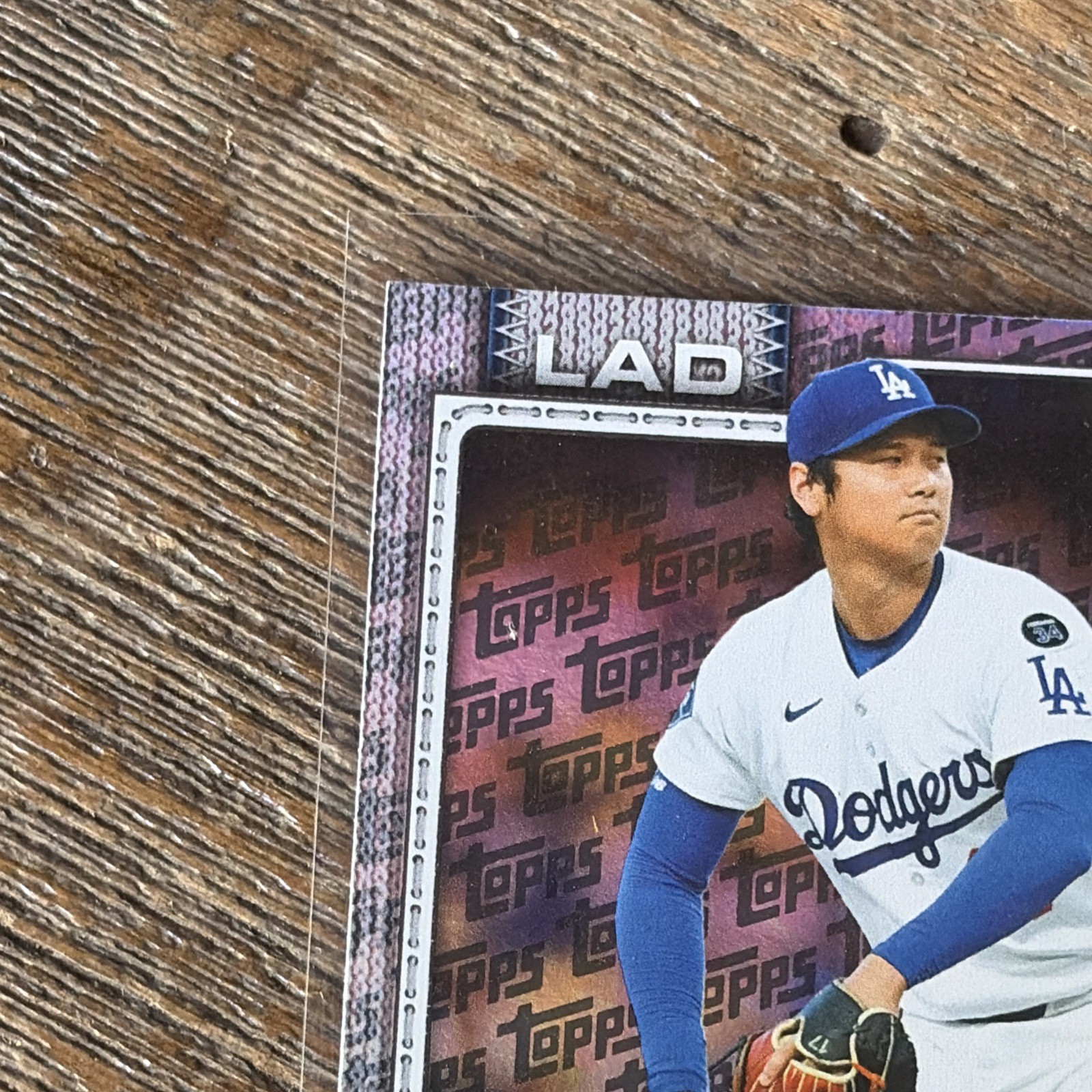 2026 Topps Series 2 #500 Shohei Ohtani – Dodgers – Topps Foil Pattern SP!