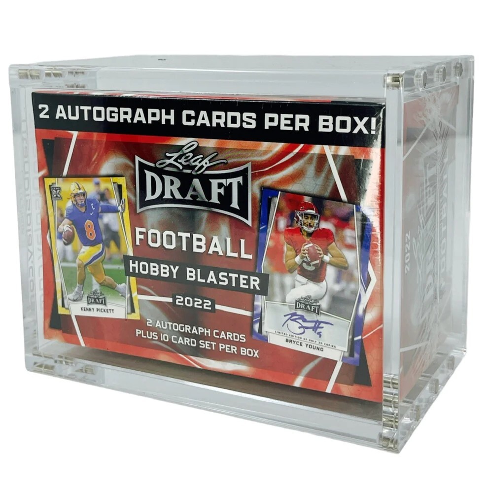 Acrylic Display Case Magnetic Lid FITS 2026 Topps Chrome DISNEY Blaster Box
