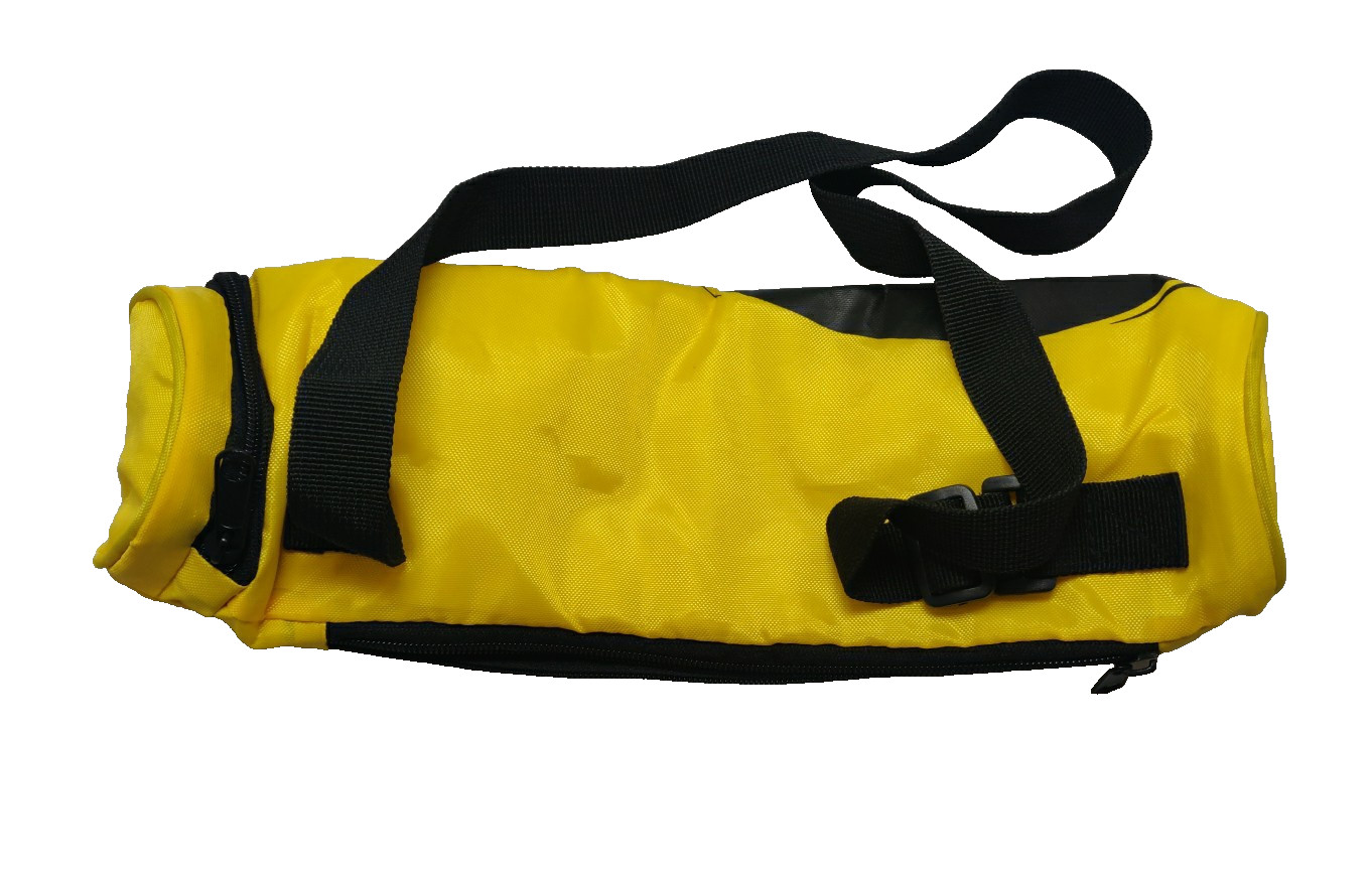 Nascar Sprint Cup Series Yellow Bag Drink Holder 14″ x 3.5″ Cylindrical Small