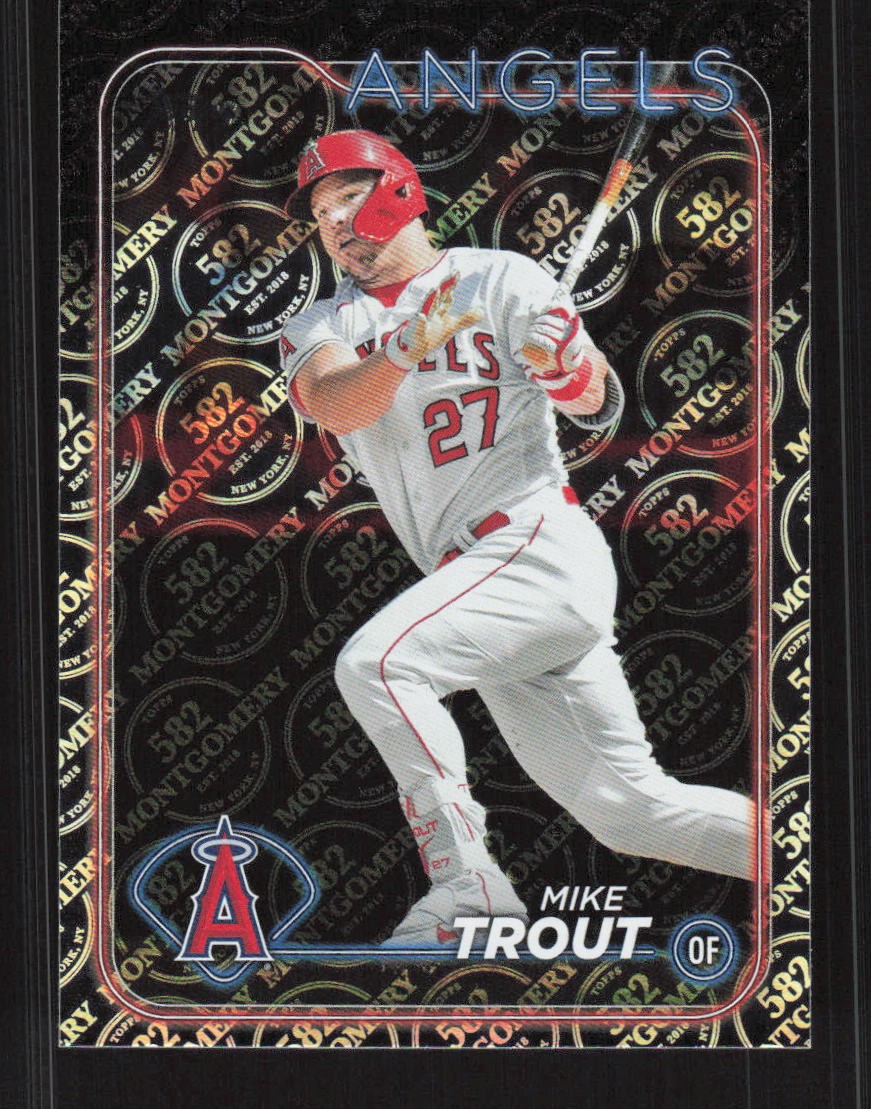 Mike Trout 2024 Topps 582 Montgomery Club #27
