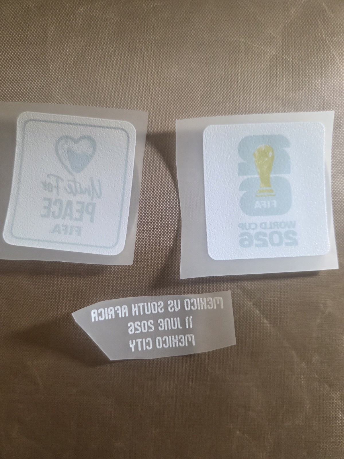 2026 FIFA World Cup Mexico Match Details + Patches / Mexico V South Africa 2026