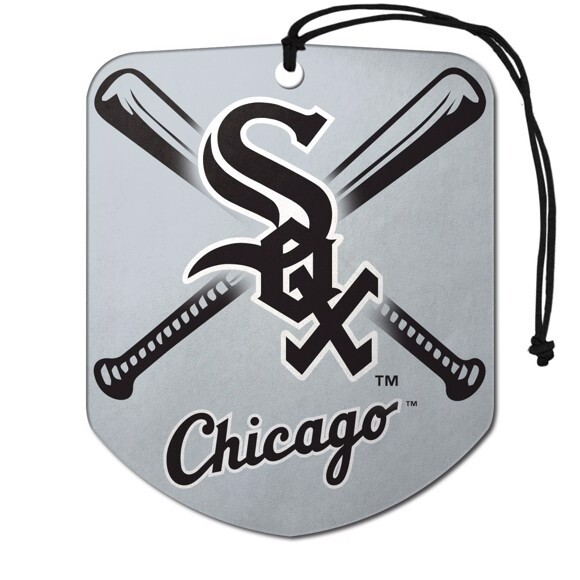 Chicago White Sox Air Freshener Fresh Scent 2 Pack Car Truck NEW! 3×3 Inches