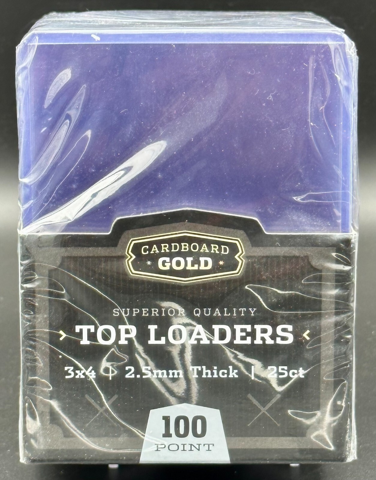25 Ultra CBG 2.5mm 100pt Pro Top Loaders Toploaders Topload Thick Jersey Cards